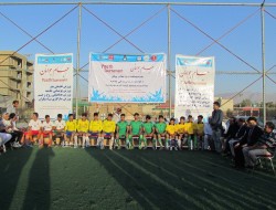برگزاری مسابقات فوتبال جوانان به مناسبت روز جهانی جوانان در مزار شریف